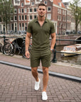 Sven | Kurzarm Herren Set mit stilvollem Look