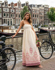 Emilia | Sommerkleid mit Floraler Stickerei
