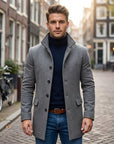 Matteo | Eleganter Herrenmantel für stilvolle Auftritte