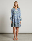 Nerina | Sommerkleid mit floralem Muster und elegantem Ausschnitt