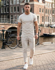 Nojan | Freizeit Herren Set mit modernem T-Shirt Look
