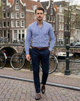 Erik | Gestreifte Herrenhemden Langarm für Elegante Looks