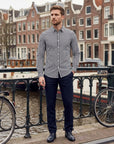 Erik | Gestreifte Herrenhemden Langarm für Elegante Looks