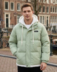 Fabian | Warmer Herrenmantel mit Doppelkapuze