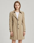 Frieda | Damen Trenchcoat für kalte Tage