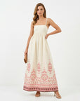 Emilia | Sommerkleid mit Floraler Stickerei