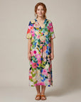 Rosina | Sommerkleid mit lebendigem Blumenmuster