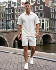 Sven | Kurzarm Herren Set mit stilvollem Look
