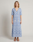 Talina | Elegantes Sommerkleid in fließender Maxi-Form