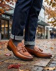 Lorenz | Elegante Herren Schuhe mit Quastendetail