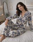 Juliette | Elegantes Damen Pyjama Zweiteiler Set