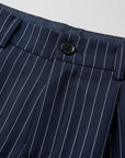 Katrin | Elegante Damen Hosen mit feinem Streifenmuster