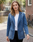 Johanna | Jeans Damenblazer mit Stil und Komfort