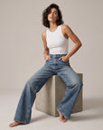 Boyfriend Jeans Damen Mit Vintage-Charme