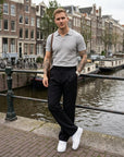 Noah | Weit geschnittene Herren Stoffhose für entspannten Look
