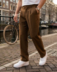 Noah | Weit geschnittene Herren Stoffhose für entspannten Look
