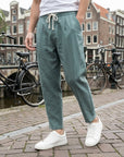 Jonas | Leichte Herren Stoffhose für Stil und Komfort
