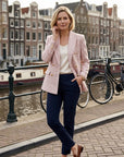 Emilia | Tweed Damenblazer mit Klassischem Design