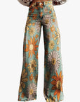Laura | Blumenjeans | Weite Beine
