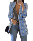 Lena | Karierter Blazer Damen mit Modernem Schnitt 10