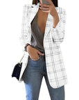 Lena | Karierter Blazer Damen mit Modernem Schnitt 12