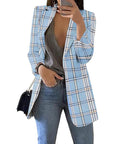 Lena | Karierter Blazer Damen mit Modernem Schnitt 3