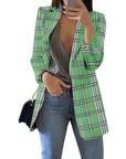 Lena | Karierter Blazer Damen mit Modernem Schnitt 5