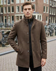Lucian | Warmer Herrenmantel für kalte Tage