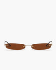 Minimalistische Randlose Sonnenbrille mit UV-Schutzgläsern | Elegantes Design für Stil und Schutz 1