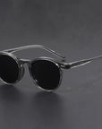 RetroStyle | Herren Sonnenbrille mit Leichtem Rahmen & Schildpatt-Design | Modische Runde Brille für Alltag und Freizeit 0