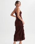 Frieda | Sommerkleid mit 3D Blumenapplikationen