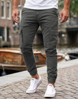 Benedikt | Moderne Herren Stoffhose im Cargo-Stil