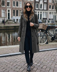 Marlene | Damen Trenchcoat in Beige mit Komfort