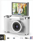 Digital Camera Compact 4K 48MP Flip Screen 8X Zoom Point Shoot - Image 6