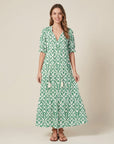 Talina | Elegantes Sommerkleid in fließender Maxi-Form