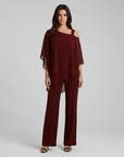 Heidi | Damen Jumpsuit mit eleganter Cold-Shoulder-Optik