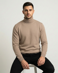 Jonas | Herren Strickpullover im klassischen Rollkragen-Stil