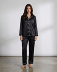 Johanna | Satin Damen Pyjama für eleganten Schlaf