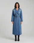 Magdalena | Damen Trenchcoat mit femininer Linie