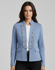 Frieda | Damenblazer mit Stehkragen für Eleganten Stil