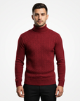 Felix | Herren Strickpullover mit Rollkragen und Eleganz