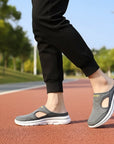 Men's Slippers Slip-On Wide Fit Mesh Casual Mules - Image 5