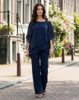 Heidi | Damen Jumpsuit mit eleganter Cold-Shoulder-Optik