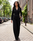 Nora | Damen Jumpsuit mit eleganter Linienführung