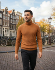 Jonas | Herren Strickpullover im klassischen Rollkragen-Stil