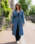 Magdalena | Damen Trenchcoat mit femininer Linie