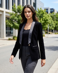 Clara | Damenblazer aus Samt mit eleganten Details