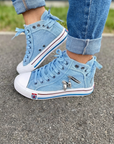 Sophie | Damensneaker im lässigen Denim-Stil