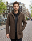 Hampus | Eleganter Wollmantel für Herren
