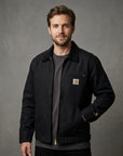Robuste Herren Arbeitsjacke im Detroit-Stil